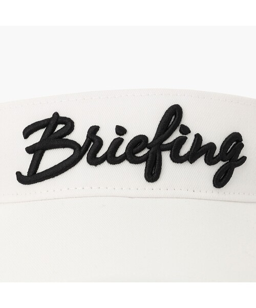 BRIEFING(ブリーフィング)の「【BRIEFING GOLF/ブリーフィングゴルフ】WOMEN’S BASIC VISOR(サンバイザー・レディース・ホワイト/ピンク/ベージュ/ネイビー/ブラック・FREE)」の16枚目の写真