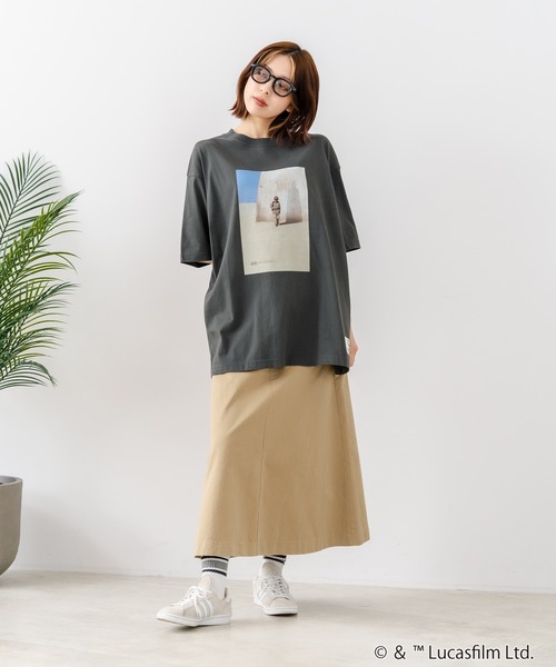 DISCUS(ディスカス)の「【DISCUS/ディスカス】【選べる丈感・STARWARS】DISCUS×スターウォーズ コラボTシャツ クロップド短丈・BIGシルエット(Tシャツ/カットソー・レディース・ブラック系その他4/ブラック系その他2/ブラック系その他/ブラック系その他3・MEDIUM/LARGE)」の11枚目の写真