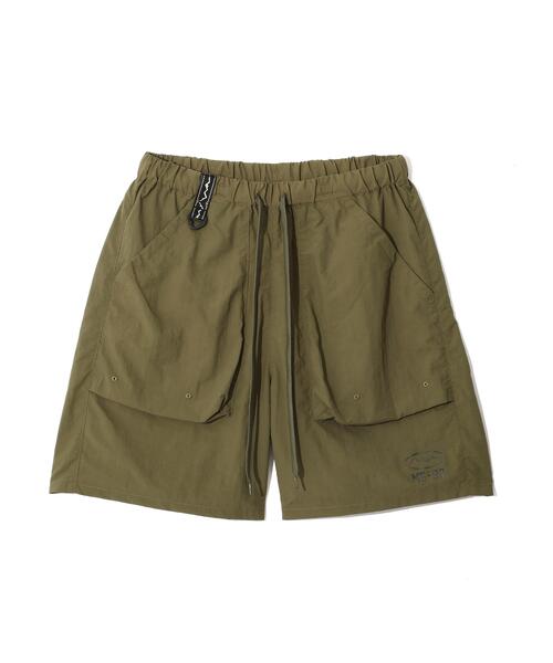 MANASTASH（マナスタッシュ）の「MANASTASH/マナスタッシュ/PARK SHORTS/パークショーツ（その他パンツ・メンズ・イエロー/ブラック/オリーブ系/ベージュ/パープル/オレンジ/ブルー/その他9・L/S/M/XL）」の3枚目の写真