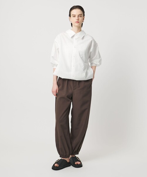 ASTRAET（アストラット）の「＜ASTRAET＞コットン バックフロント 2WAYシャツ（シャツ/ブラウス・レディース・ライトブルー/ホワイト・FREE）」の3枚目の写真