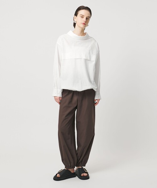 ASTRAET（アストラット）の「＜ASTRAET＞コットン バックフロント 2WAYシャツ（シャツ/ブラウス・レディース・ライトブルー/ホワイト・FREE）」の8枚目の写真