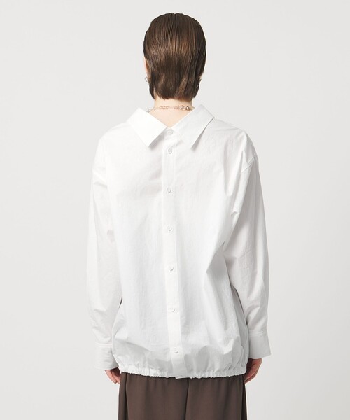 ASTRAET（アストラット）の「＜ASTRAET＞コットン バックフロント 2WAYシャツ（シャツ/ブラウス・レディース・ライトブルー/ホワイト・FREE）」の18枚目の写真