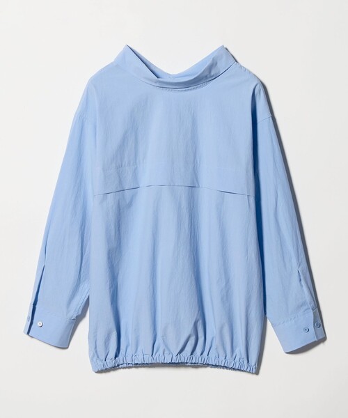 ASTRAET(アストラット)の「<ASTRAET>コットン バックフロント 2WAYシャツ(シャツ/ブラウス・レディース・ライトブルー/ホワイト・FREE)」の12枚目の写真
