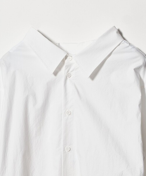ASTRAET(アストラット)の「<ASTRAET>コットン バックフロント 2WAYシャツ(シャツ/ブラウス・レディース・ライトブルー/ホワイト・FREE)」の5枚目の写真