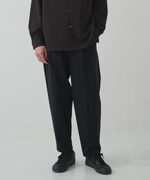 THE TOKYO（ザトウキョウ）の「【THE TOKYO/ザトウキョウ】MATTE WASHABLE HIGH FUNCTION JERSEY WIDE TAPERED PANTS/スラックス/定番（スラックス）」