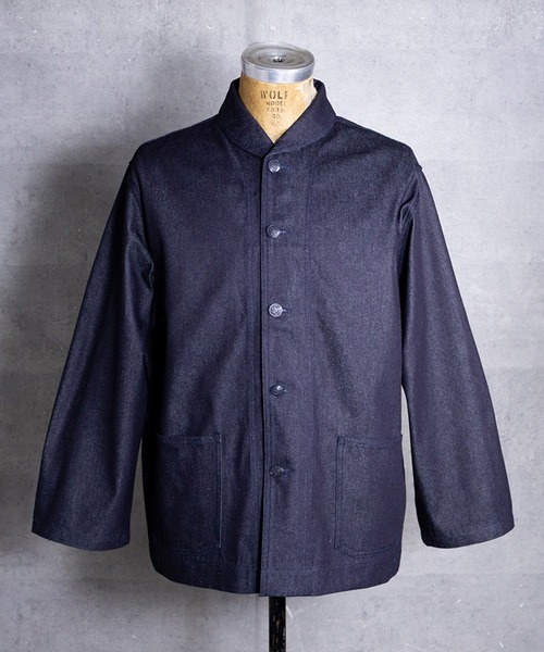 Beautiful Harmony(ビューティフルハーモニー)の「NAVY デニムワークジャケット(デニムジャケット・メンズ・ブルー系その他・36/38/40/42)」の1枚目の写真