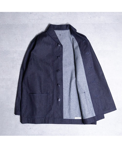 Beautiful Harmony(ビューティフルハーモニー)の「NAVY デニムワークジャケット(デニムジャケット・メンズ・ブルー系その他・36/38/40/42)」の4枚目の写真
