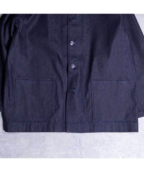 Beautiful Harmony(ビューティフルハーモニー)の「NAVY デニムワークジャケット(デニムジャケット・メンズ・ブルー系その他・36/38/40/42)」の7枚目の写真