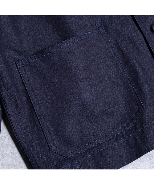 Beautiful Harmony(ビューティフルハーモニー)の「NAVY デニムワークジャケット(デニムジャケット・メンズ・ブルー系その他・36/38/40/42)」の10枚目の写真