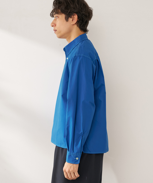 B.C STOCK(ベーセーストック)の「ヘビーステッチクロップシャツ(シャツ/ブラウス・メンズ・チャコールグレー/ブルー系その他/ベージュ/ブラウン/ホワイト・LARGE/MEDIUM)」の22枚目の写真