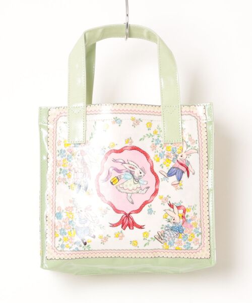 Cath Kidston（キャスキッドソン）の「スモール ブックバッグ Easter Bunnies（ハンドバッグ・レディース・クリーム・FREE）」の10枚目の写真