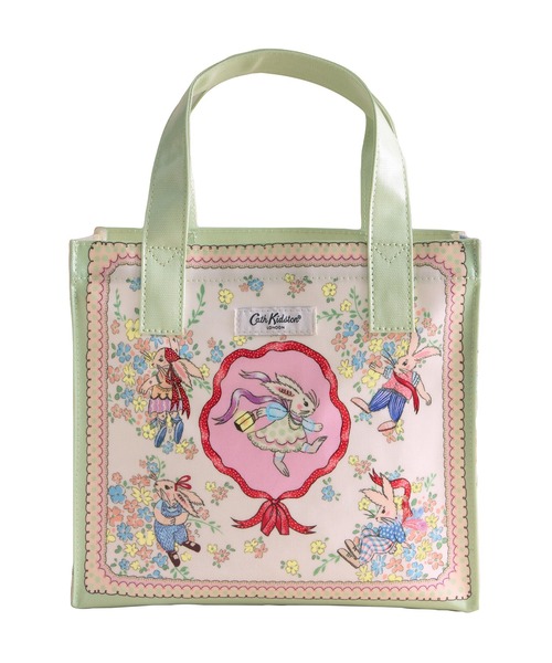 Cath Kidston（キャスキッドソン）の「スモール ブックバッグ Easter Bunnies（ハンドバッグ・レディース・クリーム・FREE）」の11枚目の写真