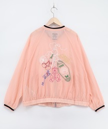 ScoLar | 161659：じゃらじゃらスカラーキーホルダー刺繍ブルゾン(ブルゾン)