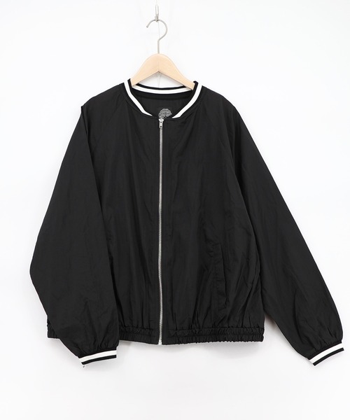 ScoLar（スカラー）の「161659：じゃらじゃらスカラーキーホルダー刺繍ブルゾン（ブルゾン・レディース・ブラック/ピンク・M）」の5枚目の写真