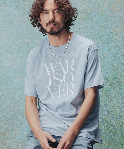 THEOREM(セオレム)の「mt10478- Printed Tee(WARISOVER)Tシャツ(TRM26-T053S)(Tシャツ/カットソー・メンズ・ホワイト/ブラック/ライトブルー・XL/L/M/S)」の3枚目の写真