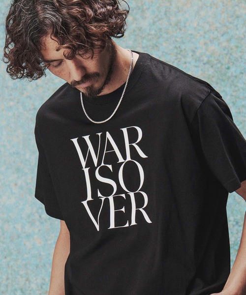 THEOREM(セオレム)の「mt10478- Printed Tee(WARISOVER)Tシャツ(TRM26-T053S)(Tシャツ/カットソー・メンズ・ホワイト/ブラック/ライトブルー・XL/L/M/S)」の2枚目の写真