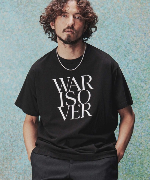 THEOREM(セオレム)の「mt10478- Printed Tee(WARISOVER)Tシャツ(TRM26-T053S)(Tシャツ/カットソー・メンズ・ホワイト/ブラック/ライトブルー・XL/L/M/S)」の4枚目の写真