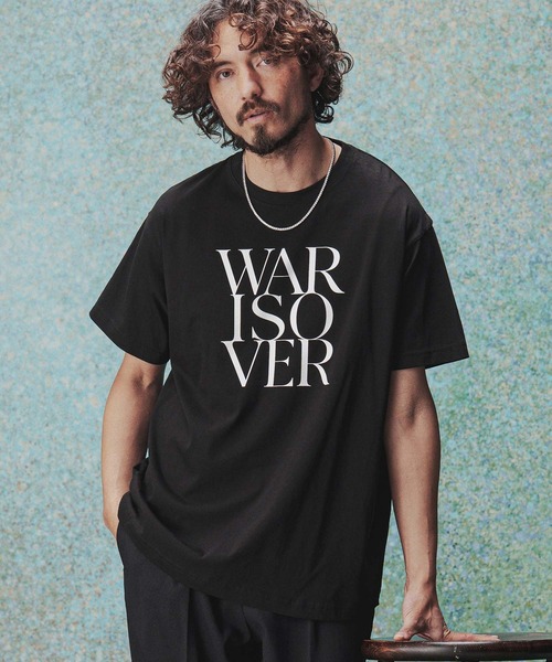THEOREM(セオレム)の「mt10478- Printed Tee(WARISOVER)Tシャツ(TRM26-T053S)(Tシャツ/カットソー・メンズ・ホワイト/ブラック/ライトブルー・XL/L/M/S)」の5枚目の写真