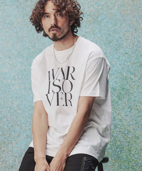 THEOREM(セオレム)の「mt10478- Printed Tee(WARISOVER)Tシャツ(TRM26-T053S)(Tシャツ/カットソー・メンズ・ホワイト/ブラック/ライトブルー・XL/L/M/S)」の9枚目の写真