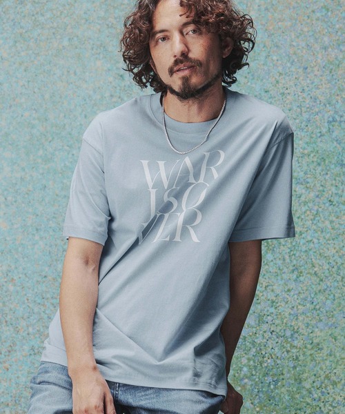 THEOREM(セオレム)の「mt10478- Printed Tee(WARISOVER)Tシャツ(TRM26-T053S)(Tシャツ/カットソー・メンズ・ホワイト/ブラック/ライトブルー・XL/L/M/S)」の14枚目の写真