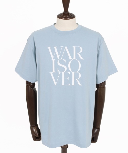 THEOREM(セオレム)の「mt10478- Printed Tee(WARISOVER)Tシャツ(TRM26-T053S)(Tシャツ/カットソー・メンズ・ホワイト/ブラック/ライトブルー・XL/L/M/S)」の18枚目の写真