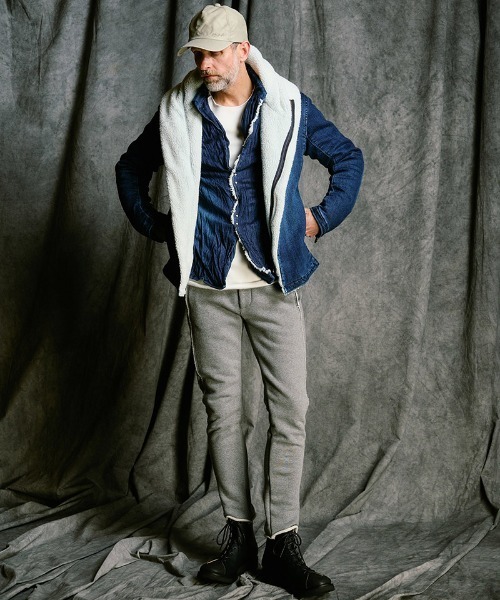 wjk（ダヴルジェイケイ）の「mj11530- 2-hook denim shirt デニムシャツ(4914 ds58j)（その他アウター・メンズ・ブラック/インディゴブルー・S/M/L/XL）」の8枚目の写真