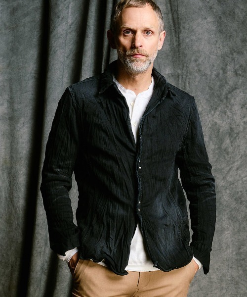 wjk（ダヴルジェイケイ）の「mj11530- 2-hook denim shirt デニムシャツ(4914 ds58j)（その他アウター・メンズ・ブラック/インディゴブルー・S/M/L/XL）」の9枚目の写真