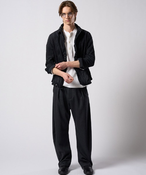 wjk（ダヴルジェイケイ）の「mj11530- 2-hook denim shirt デニムシャツ(4914 ds58j)（その他アウター・メンズ・ブラック/インディゴブルー・S/M/L/XL）」の19枚目の写真