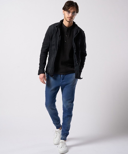 wjk（ダヴルジェイケイ）の「mj11530- 2-hook denim shirt デニムシャツ(4914 ds58j)（その他アウター・メンズ・ブラック/インディゴブルー・S/M/L/XL）」の20枚目の写真