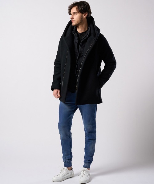 wjk（ダヴルジェイケイ）の「mj11530- 2-hook denim shirt デニムシャツ(4914 ds58j)（その他アウター・メンズ・ブラック/インディゴブルー・S/M/L/XL）」の21枚目の写真