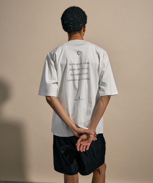 NUMERALS（ヌメラルズ）の「[NUMERALS]PHOTO PRINT T-SHIRT（Tシャツ/カットソー・メンズ・ホワイト/ブラック・LARGE/MEDIUM）」の7枚目の写真