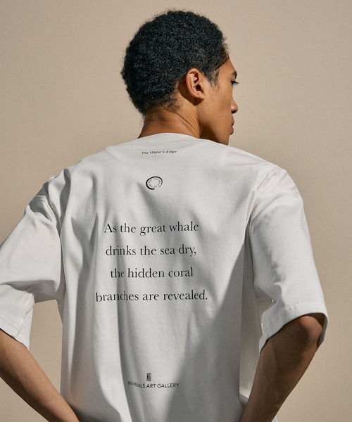 NUMERALS（ヌメラルズ）の「[NUMERALS]PHOTO PRINT T-SHIRT（Tシャツ/カットソー・メンズ・ホワイト/ブラック・LARGE/MEDIUM）」の8枚目の写真