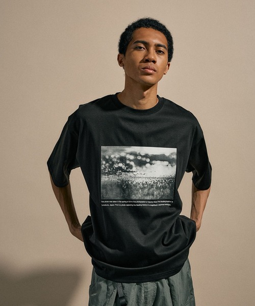 NUMERALS（ヌメラルズ）の「[NUMERALS]PHOTO PRINT T-SHIRT（Tシャツ/カットソー・メンズ・ホワイト/ブラック・LARGE/MEDIUM）」の12枚目の写真