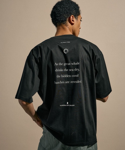 NUMERALS（ヌメラルズ）の「[NUMERALS]PHOTO PRINT T-SHIRT（Tシャツ/カットソー・メンズ・ホワイト/ブラック・LARGE/MEDIUM）」の14枚目の写真