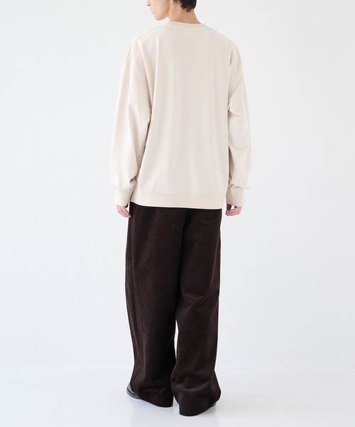 KANEMASA PHIL.(カネマサフィル)の「【KANEMASA PHIL./カネマサフィル】28G Cupro Pullover(スウェット・メンズ・ホワイト・M/L)」の7枚目の写真