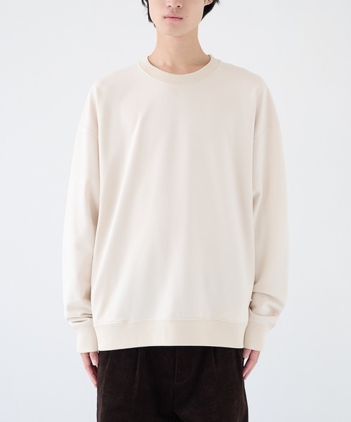 KANEMASA PHIL.(カネマサフィル)の「【KANEMASA PHIL./カネマサフィル】28G Cupro Pullover(スウェット・メンズ・ホワイト・M/L)」の2枚目の写真