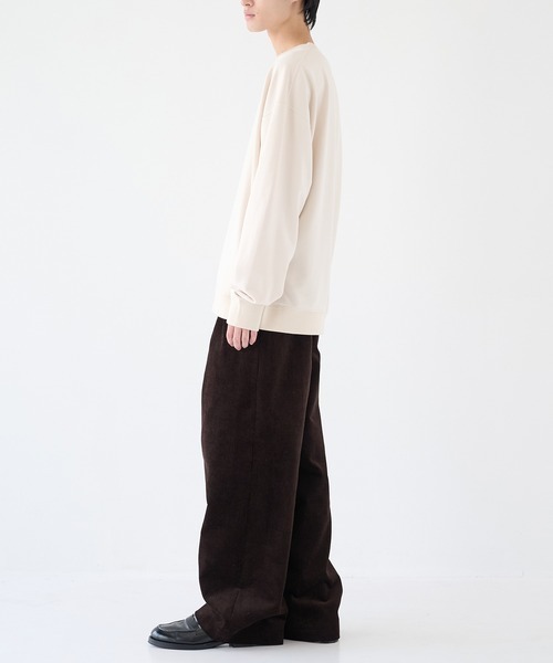 KANEMASA PHIL.(カネマサフィル)の「【KANEMASA PHIL./カネマサフィル】28G Cupro Pullover(スウェット・メンズ・ホワイト・M/L)」の6枚目の写真