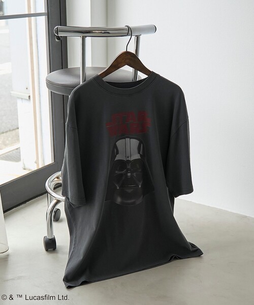 coen（コーエン）の「STAR WARS（スター・ウォーズ）デザインヴィンテージライクTシャツ（Tシャツ/カットソー・メンズ・その他2/ブラック/その他1・XL/L/M/S）」の2枚目の写真
