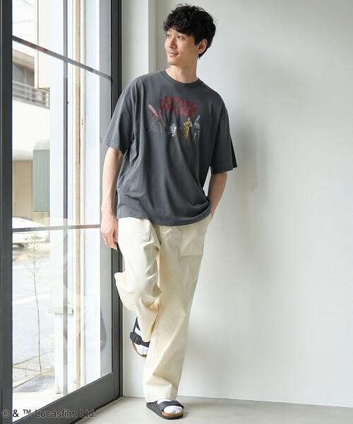 coen（コーエン）の「STAR WARS（スター・ウォーズ）デザインヴィンテージライクTシャツ（Tシャツ/カットソー・メンズ・その他2/ブラック/その他1・XL/L/M/S）」の4枚目の写真