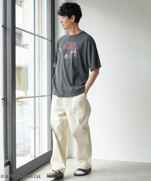 coen（コーエン）の「STAR WARS（スター・ウォーズ）デザインヴィンテージライクTシャツ（Tシャツ/カットソー・メンズ・その他2/ブラック/その他1・XL/L/M/S）」の5枚目の写真