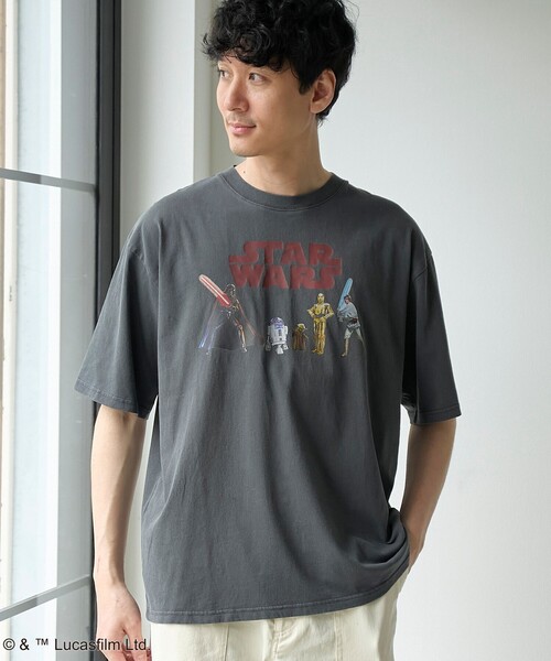 coen（コーエン）の「STAR WARS（スター・ウォーズ）デザインヴィンテージライクTシャツ（Tシャツ/カットソー・メンズ・その他2/ブラック/その他1・XL/L/M/S）」の7枚目の写真