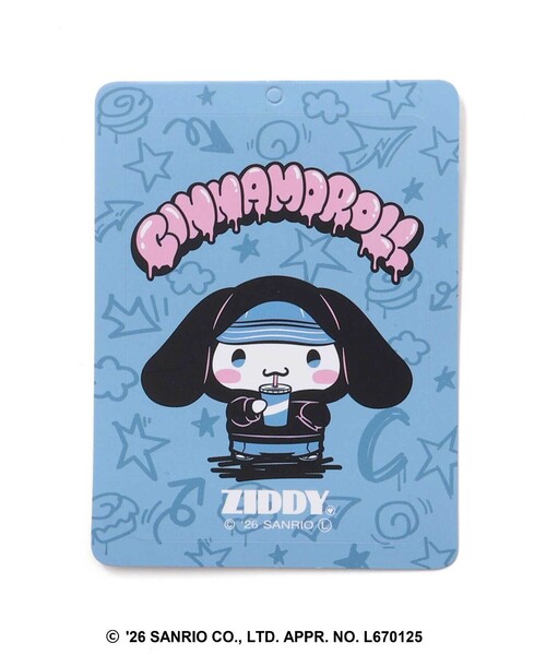 ZIDDY(ジディ)の「【 ニコ☆プチ 】【シナモロール 】バックハート半袖Tシャツ(130~160cm)(Tシャツ/カットソー・キッズ・オフホワイト/パープル・140cm/150cm/130cm/FREE)」の22枚目の写真