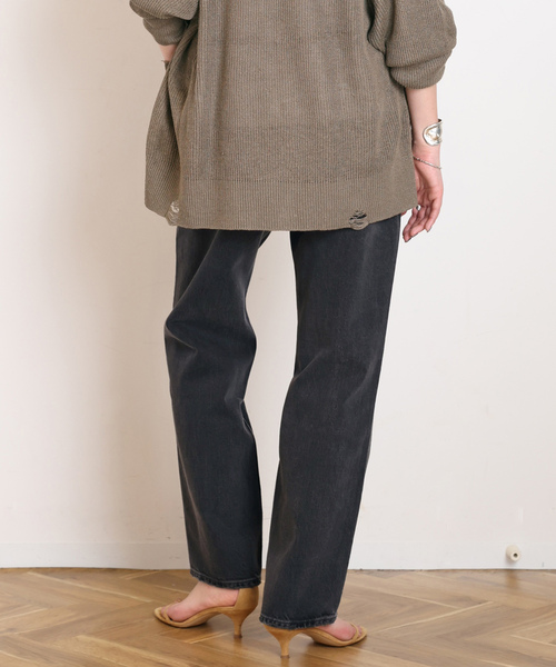 AGOLDE(エーゴールドイー)の「【AGOLDE / エーゴールドイー】VALEN JEAN IN HITCH(デニムパンツ・レディース・ブラック系その他・28/27/26/25)」の3枚目の写真