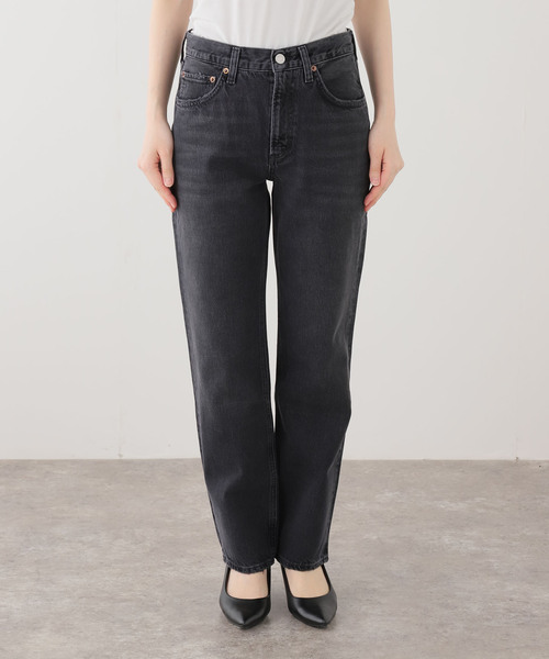 AGOLDE(エーゴールドイー)の「【AGOLDE / エーゴールドイー】VALEN JEAN IN HITCH(デニムパンツ・レディース・ブラック系その他・28/27/26/25)」の7枚目の写真