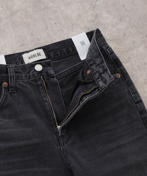 AGOLDE(エーゴールドイー)の「【AGOLDE / エーゴールドイー】VALEN JEAN IN HITCH(デニムパンツ・レディース・ブラック系その他・28/27/26/25)」の3枚目の写真
