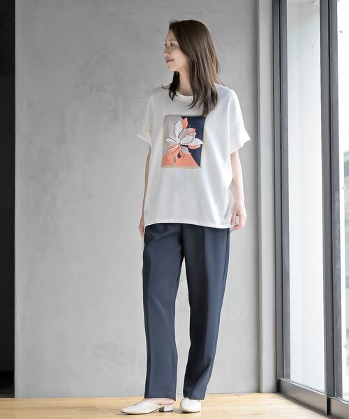 rps(アールピーエス)の「絵画プリントダンボールワイドT(Tシャツ/カットソー・レディース・オフホワイト/ホワイト系その他2/ホワイト系その他3・フリー)」の10枚目の写真