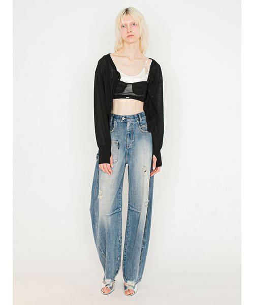 SORIN(ソリン )の「Stretchy Tulle Bralette/ストレッチチュール ブラレット(チューブトップ・レディース・ブラック/グレー/ピンク/ホワイト・38)」の10枚目の写真