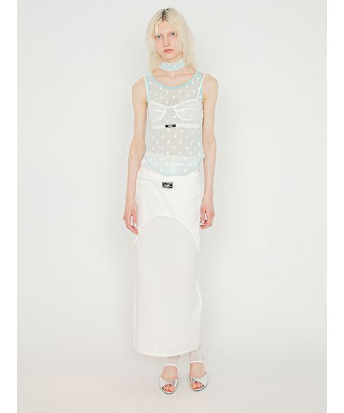SORIN(ソリン )の「Stretchy Tulle Bralette/ストレッチチュール ブラレット(チューブトップ・レディース・ブラック/グレー/ピンク/ホワイト・38)」の19枚目の写真