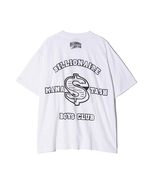 MANASTASH(マナスタッシュ)の「MANASTASHxBILLIONAIRE BOYS CLUB ビリオネア・ボーイズ・クラブ/BBC MANA TEE(Tシャツ/カットソー・メンズ・ホワイト/ブラック・L/XL/M/S)」の4枚目の写真