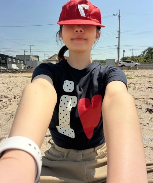 Video Jockey（ビデオジョッキー）の「ビビTシャツ[ホワイト]（Tシャツ/カットソー・レディース・ホワイト・X-SMALL/MEDIUM/SMALL）」の12枚目の写真